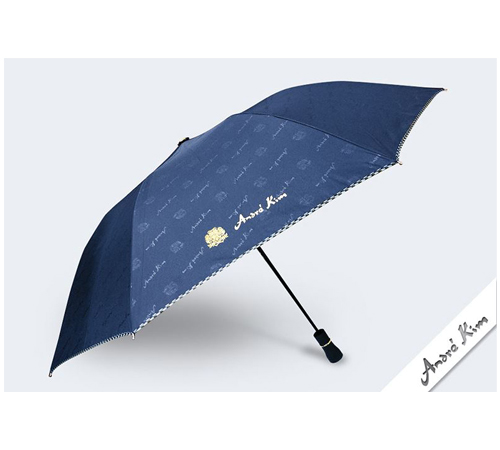 앙드레김 2단 엠보바이어스 자동 우산