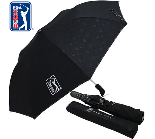 PGA 2단 완전자동 엠보선염바이어스 우산