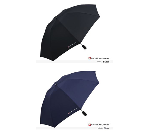 스위스밀리터리 3단 완전자동 리버스 우산