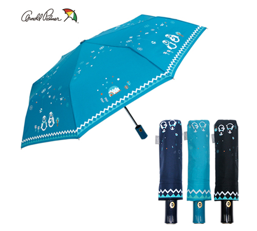 아놀드파마 3단전자동 핑구 우산
