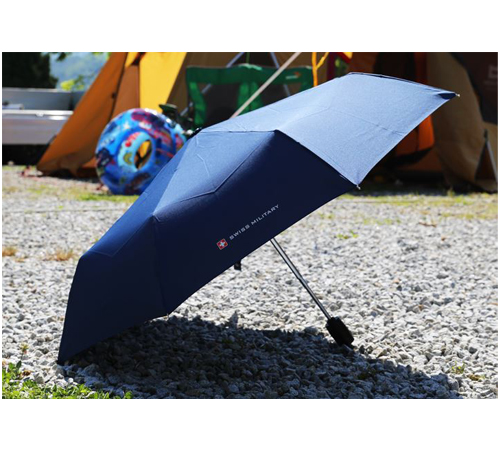 스위스밀리터리 3단8K 무지 완전자동 우산
