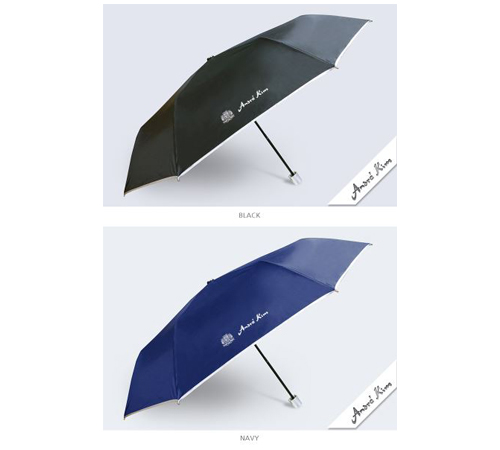 앙드레김 3단 디롱실버 우산 (수동)