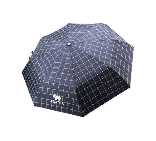 아가타 체크 3단 완전자동 우산