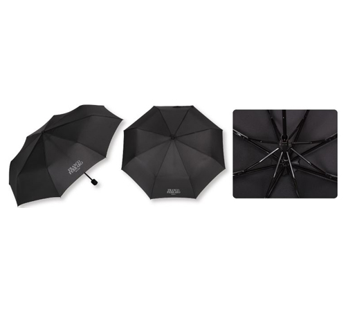 프랑코페라로 3단 블랙 수동 우산