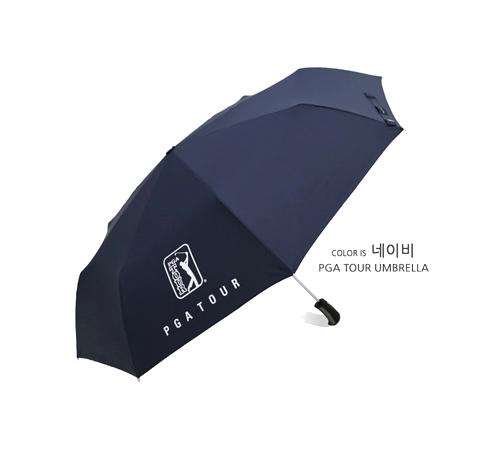 PGA 3단70 완전자동 무지 우산