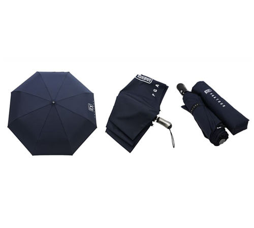 PGA 3단70 완전자동 무지 우산