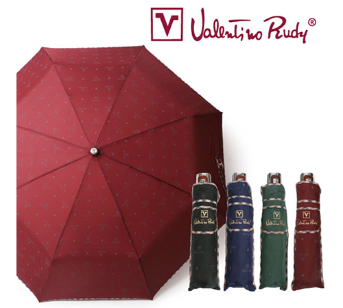 발렌티노루디 3단 폰지 컬러엠보바이어스 우산