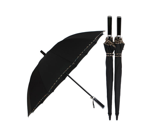 체크 바이어스 60 장우산(자동)